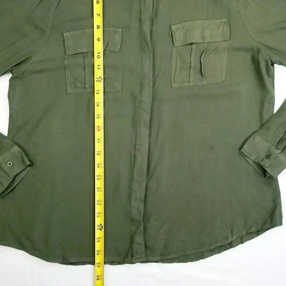 Wet Seal Sz XL Women's Rayon Hidden & Elbow Button - Picture 6 of 7